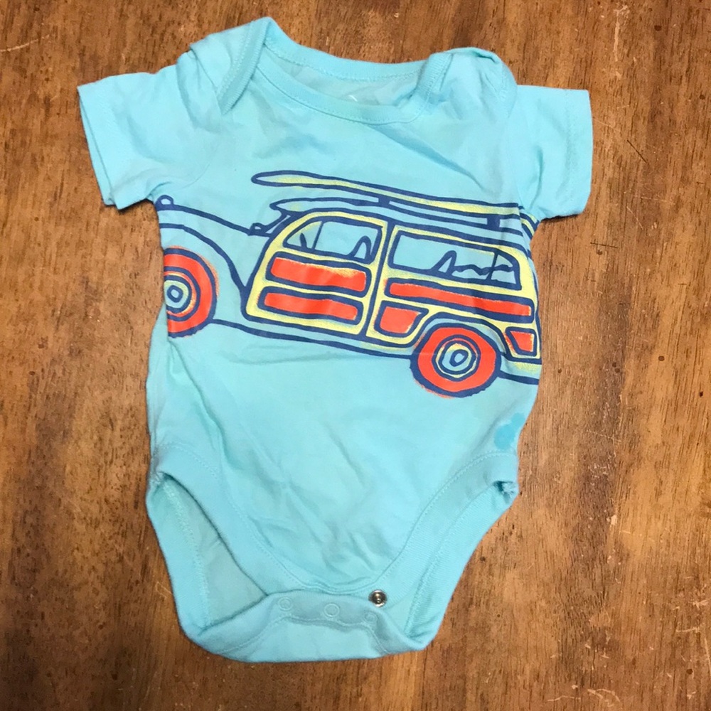 The Children's Place surf woody onesie